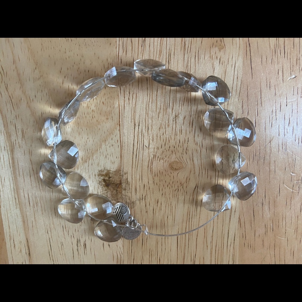 Alex and Ani Rendezvous Champagne Crystal Bracelet